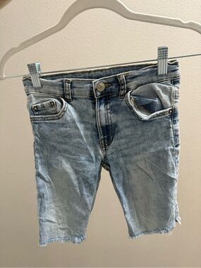 Zara Light Blue Denim Cutoff Shorts